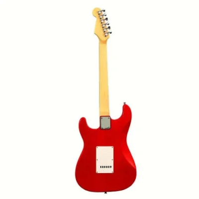 freeman-rockstarter-guitarra-electrica-roja-amplificador